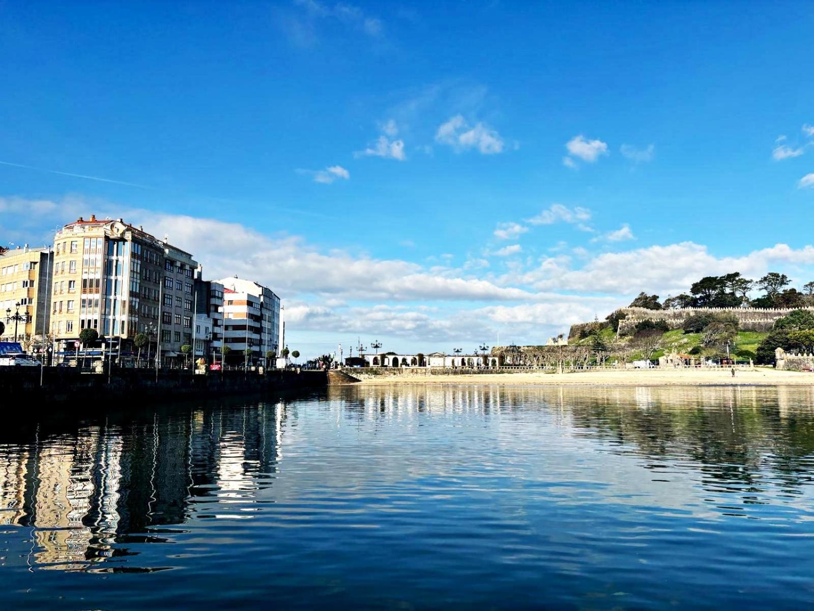 Ferienwohnung Holibai, Lembrare, Atico A Unos Pasitos De La Playa, Baiona Exterior foto