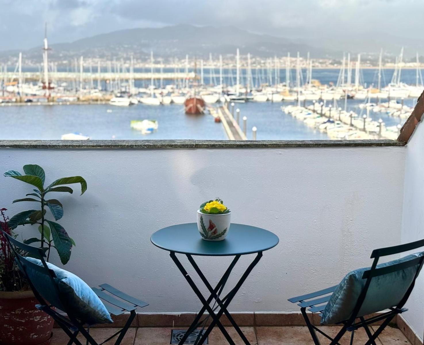 Ferienwohnung Holibai, Lembrare, Atico A Unos Pasitos De La Playa, Baiona Exterior foto