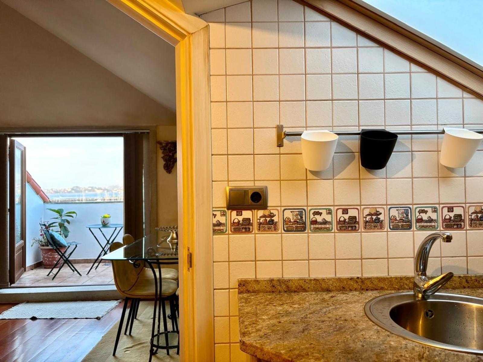 Ferienwohnung Holibai, Lembrare, Atico A Unos Pasitos De La Playa, Baiona Exterior foto